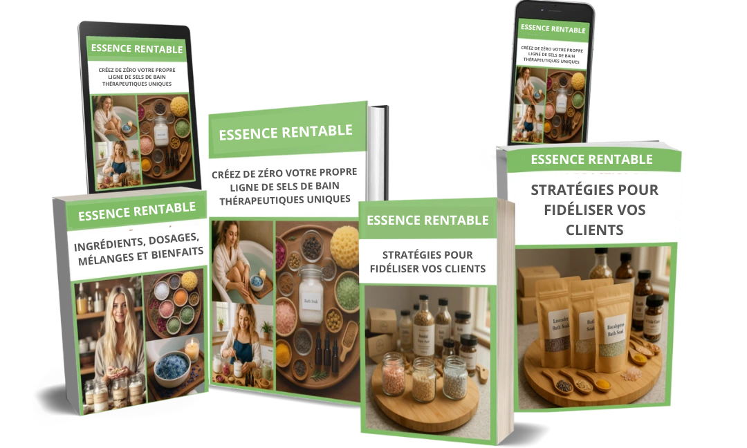 Pack du cours Essence Rentable avec eBooks, guides et matériels